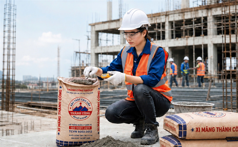Xi măng Thành Công: giải pháp cho những công trình bền vững cùng thời gian