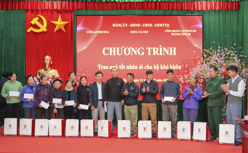 Tết ấm no, Tết chia sẻ cùng Tập đoàn Thành Công