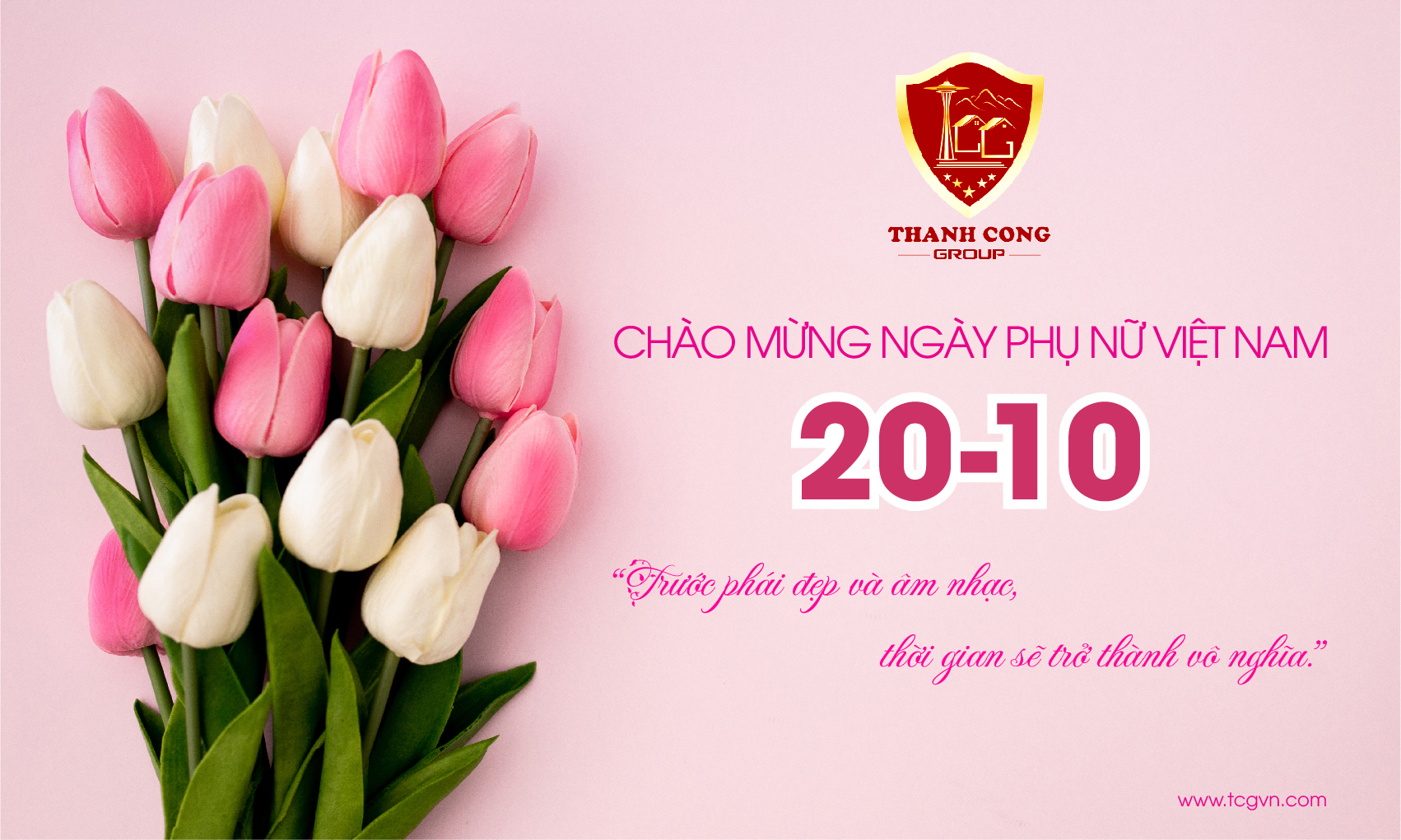 Thanh Cong Group chào mừng ngày phụ nữ Việt Nam 20-10
