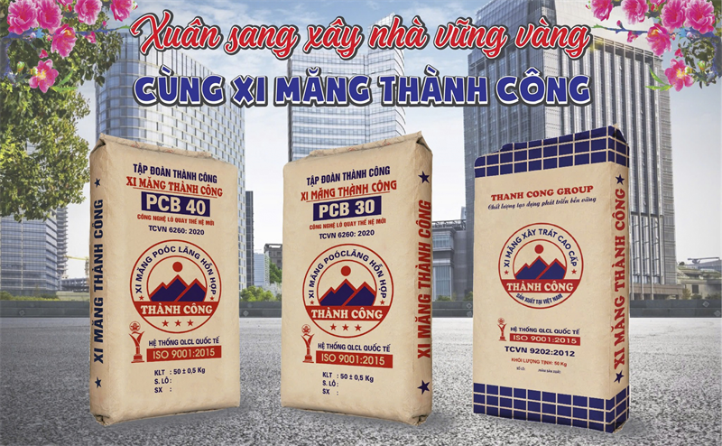 Xi măng Thành Công - Xây hạnh phúc, vững tương lai